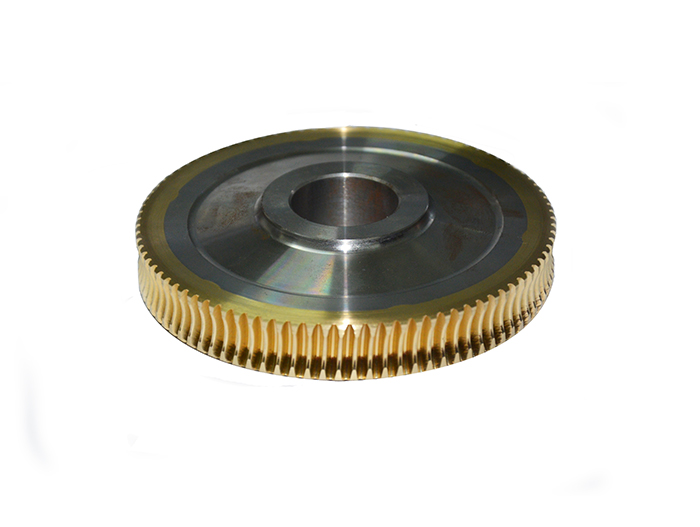 Gate copper worm gear